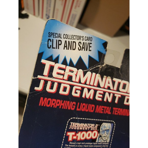 Terminator 2 Judgement Day T-1000 With Special Weapon Toy Island New And Sealed - Picture 8 of 8